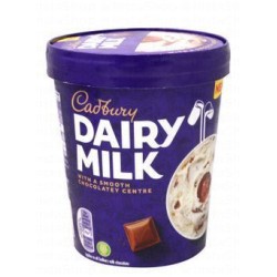 Cadbury Dairy Milk Vanilla Ice Cream with Chocolate