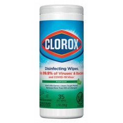 Clorox Disinfecting Wet Wipes Fresh Scent