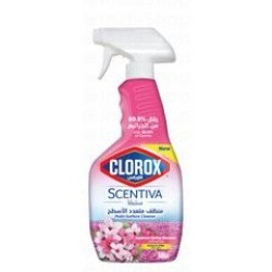 Clorox Scentiva Multi Surface Liquid Cleaner Spray Japanese Spring Blossom Scent - bleach free
