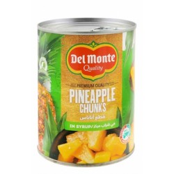 Del Monte Pineapple Chunks in Syrup