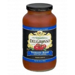 Del Grosso Tomato Basil Olive Oil & Herbs Pasta Sauce - gluten free  no preservatives