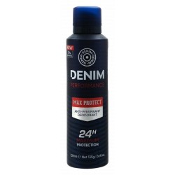 Denim Performance Max Protect 24H Antiperspirant Deodorant Spray for Men - alcohol free
