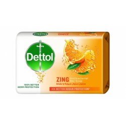 Dettol Zing Antibacterial Soap Bar