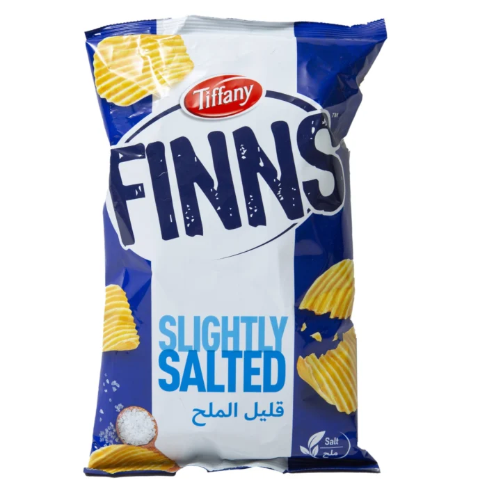 Tiffany Finns Slightly Salted Chips 85 GRAM B2B SuperMarket