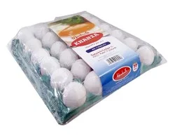 Khanza Fresh White Eggs B2B SuperMarket