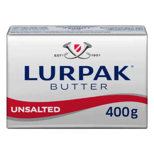 Lurpak Unsalted Butter Block, 400g B2B SuperMarket